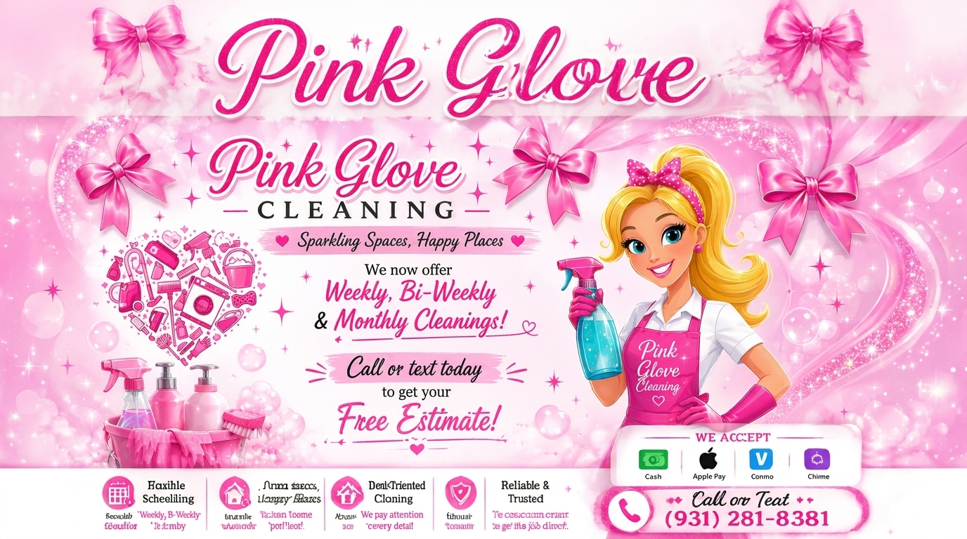 Pink Glove Cleaning cover